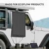 imageEF ECOFLOW 100W Flexible Solar Panel with High Efficiency Solar Modules IP68 Waterproofing Ideal for OffGrid Solar Panel Kits PV Charging Power Kits ampamp Ecosystem100W Flexible Solar Panel