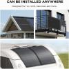 imageEF ECOFLOW 100W Flexible Solar Panel with High Efficiency Solar Modules IP68 Waterproofing Ideal for OffGrid Solar Panel Kits PV Charging Power Kits ampamp Ecosystem100W Flexible Solar Panel