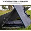 imageEF ECOFLOW 220W Portable Solar Panel Bifacial Design Up to 25 Conversion Efficiency NType Solar Cell with Adjustable Kickstand IP68 Waterproof Foldable Solar Panel for Camping RVing Home Backup110W Solar Panel