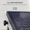 imageEF ECOFLOW 220W Portable Solar Panel Bifacial Design Up to 25 Conversion Efficiency NType Solar Cell with Adjustable Kickstand IP68 Waterproof Foldable Solar Panel for Camping RVing Home Backup100W