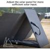 imageEF ECOFLOW 220W Portable Solar Panel Bifacial Design Up to 25 Conversion Efficiency NType Solar Cell with Adjustable Kickstand IP68 Waterproof Foldable Solar Panel for Camping RVing Home Backup157 X 68 X 24 Cm