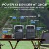 imageEF ECOFLOW Portable Power Station DELTA 2 1024Wh LiFePO4 LFP Battery 1800W AC100W USBC Output Solar GeneratorSolar Panel Optional for Home Backup Power Camping ampamp RVsDELTA 3