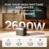 imageEF ECOFLOW Portable Power Station DELTA 2 1024Wh LiFePO4 LFP Battery 1800W AC100W USBC Output Solar GeneratorSolar Panel Optional for Home Backup Power Camping ampamp RVsDELTA 3220W