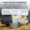 imageEF ECOFLOW Power Station 4096Wh DELTA Pro 3 with 400W Portable Solar Panel 120240V 4000W AC Output Solar Generator for Home Use Camping Accessories Emergencies Power Outages RVsDELTA Pro 34125W