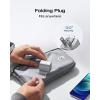 imageEF ECOFLOW Rapid Power Bank 10000mAh Qi2 Certified Wireless Magnetic Portable Charger 65W Max Fast Charging Battery Pack Builtin Cable ampamp Stand for Laptop MacBook iPhone16151413 Series OnlyRapid 10000 Silver30W Charger
