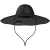 imageEF ECOFLOW Power Hat Solar Charging Bucket Fishing Hat Dual USBAUSBC Ports SPF 50 Wide Brim Sun Hats for Women Men Portable for Outdoor Hiking Mountain Climbing Medium 228 in BlackMediumLarge