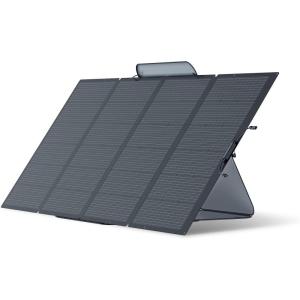 imageEF ECOFLOW 100W 12V Solar Panel High Efficiency Monocrystalline PV Modules IP68 Waterproofing Ideal for RVampamp Marine Rooftop Farm Battery Power Kits ampamp Ecosystem400W Solar Panel