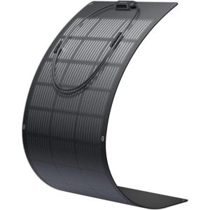 imageEF ECOFLOW 100W Flexible Solar Panel with High Efficiency Solar Modules IP68 Waterproofing Ideal for OffGrid Solar Panel Kits PV Charging Power Kits ampamp Ecosystem100W Flexible Solar Panel