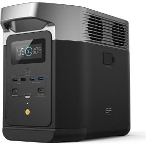 imageEF ECOFLOW Portable Power Station DELTA 2 1024Wh LiFePO4 LFP Battery 1800W AC100W USBC Output Solar GeneratorSolar Panel Optional for Home Backup Power Camping ampamp RVsDELTA 2