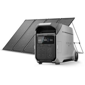 imageEF ECOFLOW Power Station 4096Wh DELTA Pro 3 with 400W Portable Solar Panel 120240V 4000W AC Output Solar Generator for Home Use Camping Accessories Emergencies Power Outages RVsDELTA Pro 34125W