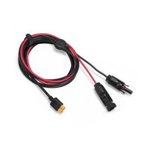 imageEF ECOFLOW Solar Charge Cable Solar Connector to XT60 Adapter Connector Connect Solar Panel for Portable Power Station ampamp Solar Generator 35M11Ft