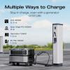 imageEF ECOFLOW DELTA Pro Ultra 6144Wh Power Station 120240V 7200W AC Output Lifepo4 Home Battery Backup Expandable to 90kWh 2H to Full Charge Solar Generator for Home Use Emergency Camping RVDELTA Pro Ultra400W