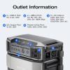 imageEF ECOFLOW DELTA Pro Ultra 6144Wh Power Station 120240V 7200W AC Output Lifepo4 Home Battery Backup Expandable to 90kWh 2H to Full Charge Solar Generator for Home Use Emergency Camping RVDELTA Pro Ultra