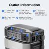 imageEF ECOFLOW DELTA Pro Ultra 6144Wh Power Station 120240V 7200W AC Output Lifepo4 Home Battery Backup Expandable to 90kWh 2H to Full Charge Solar Generator for Home Use Emergency Camping RVDELTA Pro UltraSmart Home Panel2