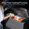 imageEF ECOFLOW GLACIER Classic 35L Portable Fridge Freezer 43H Cooling Car Refrigerator Battery Powered with App Control 6 Charging Options FastampampQuiet Electric Cooler for Camping RV OffGrid LivingGLACIER Classic 35L refrigeratorBattery