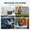 imageEF ECOFLOW Portable Power Station RIVER 2 Pro 768Wh LiFePO4 Battery 70 Min Fast Charging 4X800W AC Outlets Solar Generator for Outdoor CampingRVsHome UseRIVER 2 Pro