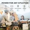 imageEF ECOFLOW Portable Power Station RIVER 2 Pro 768Wh LiFePO4 Battery 70 Min Fast Charging 4X800W AC Outlets Solar Generator for Outdoor CampingRVsHome UseRIVER 2 Pro
