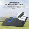 imageEF ECOFLOW Portable Power Station RIVER 3 245Wh LiFePO4 Battery Power Station 300W Up to 600W AC Output amplt20 MS UPS ampamp amplt30 dB 1Hr Fast Charging Solar Generator for OutdoorCampingHome UseRIVER 345W Solar Panel