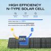 imageEF ECOFLOW Portable Power Station RIVER 3 Plus 286Wh LiFePO4 Battery 3 Up to 1200W AC Outlets amplt10 MS UPS Expandable to 858Wh amplt30 dB Quiet 1Hr Fast Charging Solar Generator for Outdoor CampingRVRIVER 3 Plus Solar Generator  220W Solar Panel