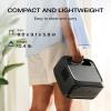 imageEF ECOFLOW Portable Power Station RIVER 3 Plus 286Wh LiFePO4 Battery 3 Up to 1200W AC Outlets amplt10 MS UPS Expandable to 858Wh amplt30 dB Quiet 1Hr Fast Charging Solar Generator for Outdoor CampingRVRIVER 3 Plus Power Station
