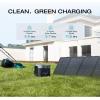imageEF ECOFLOW Solar Generator DELTA Max 2000 2016Wh with 160W Solar Panel 6 X 2400W 5000W Surge AC Outlets Portable Power Station for Home Backup Outdoors Camping RV EmergencySolar Generator DELTA Max220W