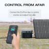 imageEF ECOFLOW Solar Generator DELTA Max 2000 2016Wh with 160W Solar Panel 6 X 2400W 5000W Surge AC Outlets Portable Power Station for Home Backup Outdoors Camping RV EmergencySolar Generator DELTA Max220W
