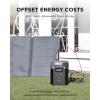 imageEF ECOFLOW Solar Generator DELTA Max 2000 2016Wh with 160W Solar Panel 6 X 2400W 5000W Surge AC Outlets Portable Power Station for Home Backup Outdoors Camping RV EmergencyPortable Power Station DELTA Max 2000
