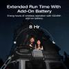 imageEF ECOFLOW WAVE 3 Portable Air Conditioner 1800W6100 BTU Cooling and 2000W6800 BTU Heating 1000W Fast Charging in 75 mins 8H Wireless Running APP Control for Camping Vanlife RVsWAVE 3 Air ConditionerBattery