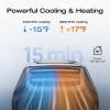 imageEF ECOFLOW WAVE 3 Portable Air Conditioner 1800W6100 BTU Cooling and 2000W6800 BTU Heating 1000W Fast Charging in 75 mins 8H Wireless Running APP Control for Camping Vanlife RVsWAVE 3 Air ConditionerBattery