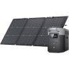 imageEF ECOFLOW Solar Generator DELTA Max 2000 2016Wh with 160W Solar Panel 6 X 2400W 5000W Surge AC Outlets Portable Power Station for Home Backup Outdoors Camping RV EmergencySolar Generator DELTA Max160W