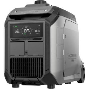 imageEF ECOFLOW 3200W DC Fast Charging Dual Fuel Smart Generator with LPG and Gas Support Smart Control for Home Power Backup Emergency Compatible with DELTA Pro 3  DELTA Pro3200W Dual Fuel Generator