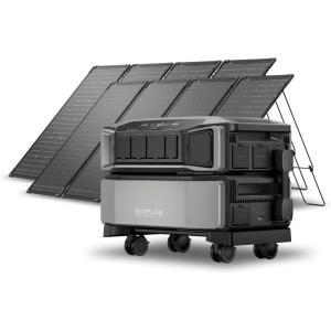 imageEF ECOFLOW DELTA Pro Ultra 6144Wh Power Station 120240V 7200W AC Output Lifepo4 Home Battery Backup Expandable to 90kWh 2H to Full Charge Solar Generator for Home Use Emergency Camping RVDELTA Pro Ultra2X125W4
