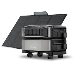 imageEF ECOFLOW DELTA Pro Ultra 6144Wh Power Station 120240V 7200W AC Output Lifepo4 Home Battery Backup Expandable to 90kWh 2H to Full Charge Solar Generator for Home Use Emergency Camping RVDELTA Pro Ultra400W