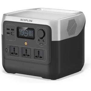imageEF ECOFLOW Portable Power Station RIVER 2 Pro 768Wh LiFePO4 Battery 70 Min Fast Charging 4X800W AC Outlets Solar Generator for Outdoor CampingRVsHome UseRIVER 2 Pro