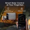 imageEF ECOFLOW Portable Power Station DELTA 3 Plus 1024Wh LiFePO4 LFP Battery 1800W AC140W USBC Output Solar Generator Solar Panel Optional for Home Backup CampingampampRVDELTA 3 Plus with 220W