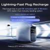 imageEF ECOFLOW Portable Power Station DELTA 3 Plus 1024Wh LiFePO4 LFP Battery 1800W AC140W USBC Output Solar Generator Solar Panel Optional for Home Backup CampingampampRVEcoFlow DELTA 3 Plus with Extra Battery