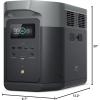 imageEF ECOFLOW Portable Power Station DELTA 3 Max 2048Wh LiFePO4 Battery Solar Generator Solar Panel Optional 3400W XBoost Output UltraFast 080 Charging in 113 Hr Home Backup ampamp RV CampingDELTA 2 Max 2048Wh