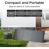 imageEF ECOFLOW Portable Power Station DELTA 3 Max 2048Wh LiFePO4 Battery Solar Generator Solar Panel Optional 3400W XBoost Output UltraFast 080 Charging in 113 Hr Home Backup ampamp RV CampingDELTA 2 Max2160W Solar Panel