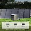 imageEF EcoFlow DELTA 3 Ultra Plus Portable Power Station 3072Wh LiFePO4 Battery 3600W 7200W Surge Output Expandable to 11kWh Solar Generator Panel Optional Reliable Home Battery Backup ampamp CampingDELTA 3 Ultra Plus400W Solar Panel