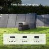 imageEF EcoFlow DELTA 3 Ultra Portable Power Station 3072Wh LiFePO4 Battery 3600W Surge 7200W Output Home Power Solar Generator for Home Use Camping Accessories Emergencies ampamp RV BackupDELTA 3 Ultra2400W Solar Panel