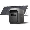 imageEF ECOFLOW Portable Power Station DELTA 3 Max 2048Wh LiFePO4 Battery Solar Generator Solar Panel Optional 3400W XBoost Output UltraFast 080 Charging in 113 Hr Home Backup ampamp RV CampingDELTA 3 Max220W Solar Panel