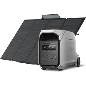 imageEF EcoFlow DELTA 3 Ultra Plus Portable Power Station 3072Wh LiFePO4 Battery 3600W 7200W Surge Output Expandable to 11kWh Solar Generator Panel Optional Reliable Home Battery Backup ampamp CampingDELTA 3 Ultra Plus400W Solar Panel