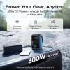 image:imageEF ECOFLOW TRAIL 300 DC Solar Panel with 60W Solar Generator 288Wh LiFePO4 Power Bank Power Station for Camping Travel and Emergency PowerTRAIL 30045W Solar Panel