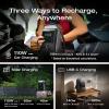 image:imageEF ECOFLOW TRAIL 300 DC Solar Panel with 60W Solar Generator 288Wh LiFePO4 Power Bank Power Station for Camping Travel and Emergency PowerTRAIL Plus 300