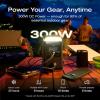 image:imageEF ECOFLOW TRAIL 300 DC Solar Panel with 60W Solar Generator 288Wh LiFePO4 Power Bank Power Station for Camping Travel and Emergency PowerTRAIL Plus 300