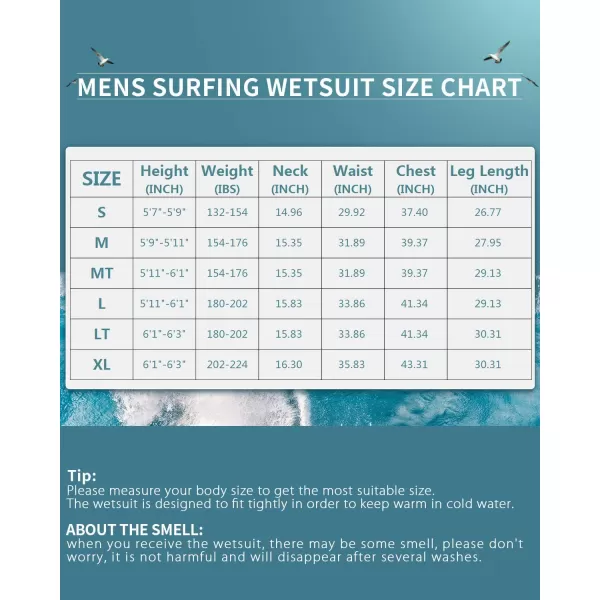 Seaskin Surfing Wetsuit for Mens Womens 3/2mm Chest Zip GBS Full Wetsuit
