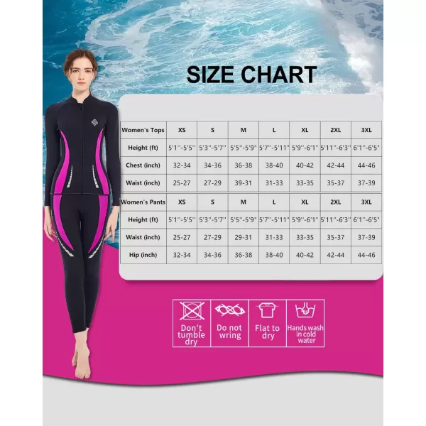 Seaskin Wetsuit Pants Tops 3mm for Mens and Womens