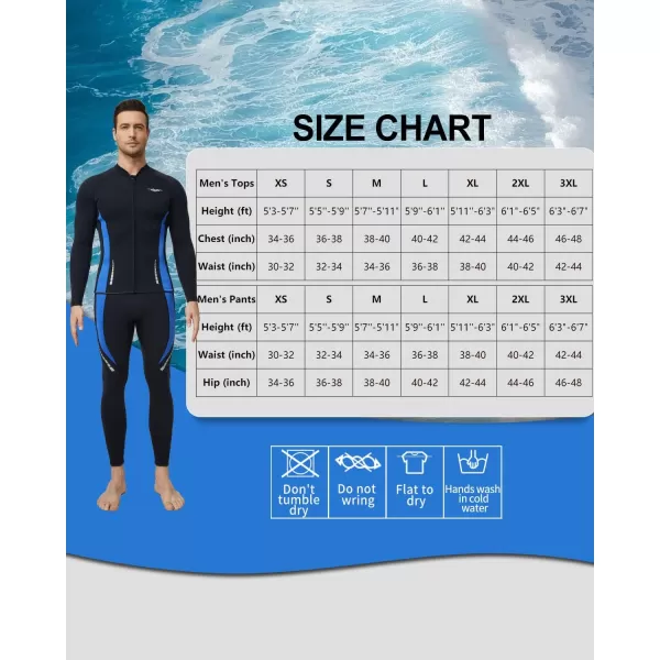 Seaskin Wetsuit Pants Tops 3mm for Mens and Womens