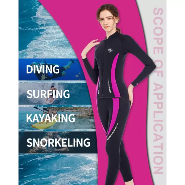 Seaskin Wetsuit Pants Tops 3mm for Mens and Womens