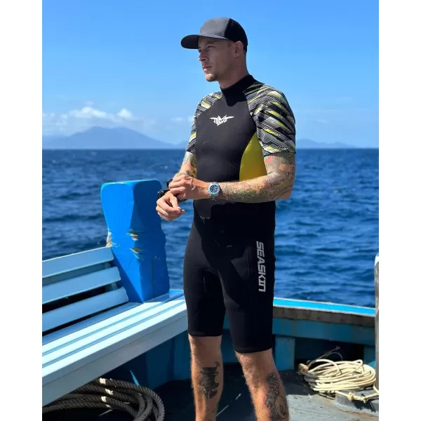 Seaskin Wetsuits for Men Womens 3mm Back Zip